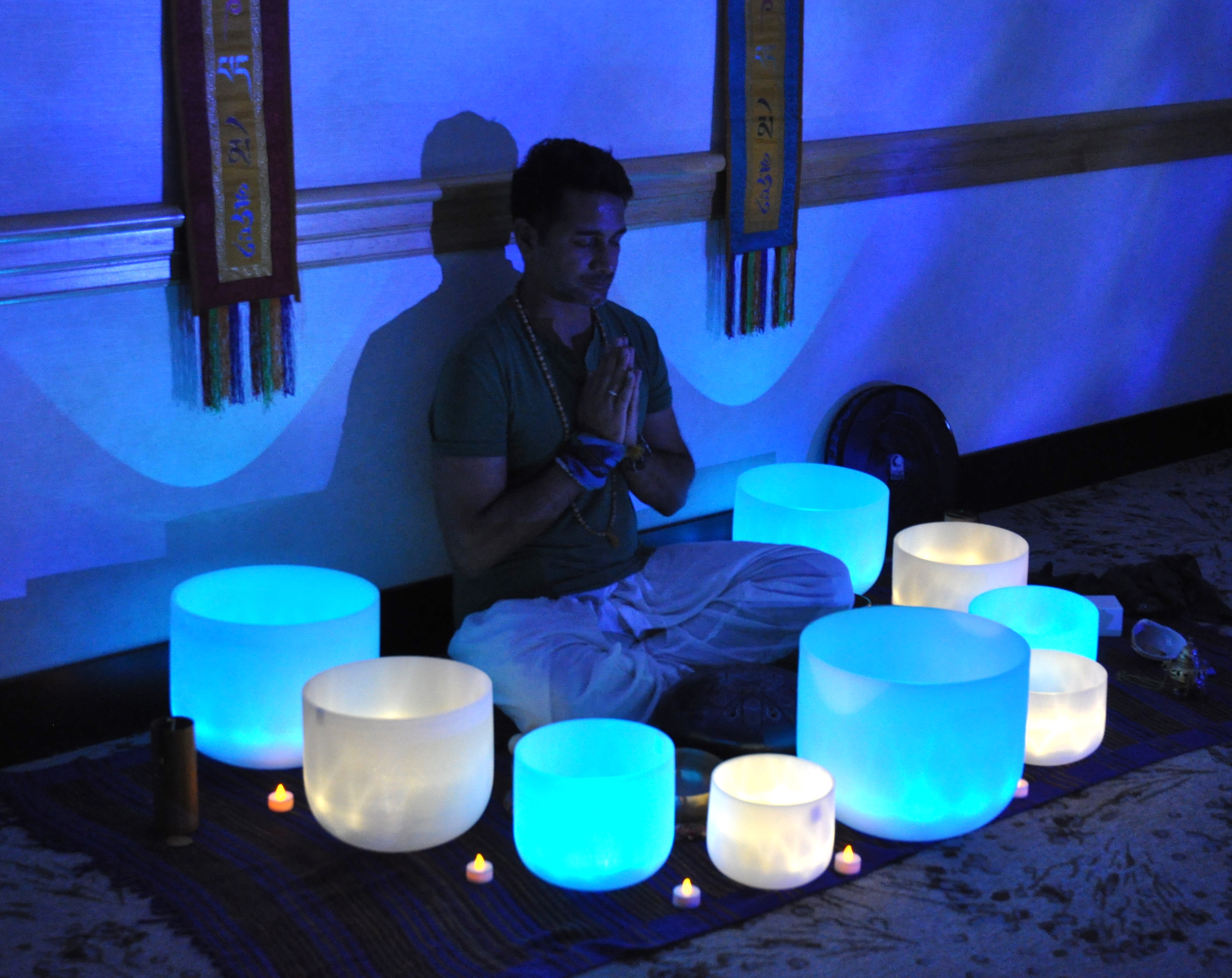 Guided Meditation Workshop with Quartz Crystal Singing Bowls @SoundHealingArts.